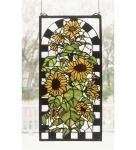 12W X 24H Sunflowers In Bloom Window