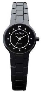 Skagen #572SBXBC Women's Black Ceramic Glitz IndexWatch