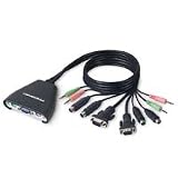 Belkinmponents 2-port Kvm Switch With Audio & Built-inusb Ea - Model 702008