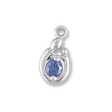 Mother and Child Chatham Alexandrite Charm