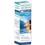 Breathe Again Sterilized Hypertonic Seawater Nasal Spray 3.38 fl. Oz(pack of 2)