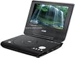 Coby TFDVD7008 7-Inch Portable DVD/CD/MP3 Player, Black