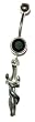 Yin Yang Couple Belly Button Ring
