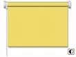 Rollos lichtdurchl�ssig und blickdicht - Seitenzugrollo links in Uni Gelb Dess. A123