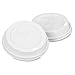 Dixie 9542500DXPK Dome Drink-Thru Lids 10-16 oz Perfectouch;12-20 oz WiseSize Cup White 50/Pack