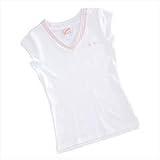 Gear V neck Tee White 16
