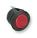 ARCOLECTRIC R13244BNAA ROCKER SWITCH, DPST, RED ILLUM (1 piece)