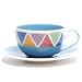 NEW! Mix & Match Mosaic Cappuccino Cup & Saucer