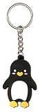 Penguin designed by Krisgoat - Rubber Keychain