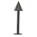 Black Anodized 16 Gauge TITANIUM CONE Labret 3/8 Inches