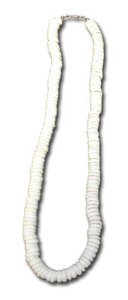 Hawaiian Style Puka Shell Necklace 20 inch