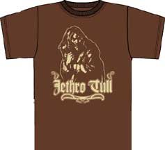 Jethro Tull Aqualung - Brown Fitted Jersey T-Shirt TSHIRT