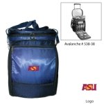 Arizona State Sun Devils NCAA Avalanche Picnic Cooler on Wheels (Navy) (Embroidered Logo)