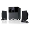 SANDBERG Pro Speaker Set 2.1 Lautsprecherset 2.1 4z Subwoofer mit Verstaerker Holzgehaeuse 3.5mm/RCA Anschluss