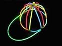 Glow in the Dark Cap with connectors and Glow Sticks