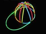 Glow in the Dark Cap with connectors and Glow Sticks