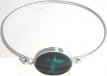 Paua Shell Cross Bracelet
