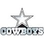 Dallas Cowboys Chrome Auto Emblem.