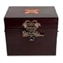 Mohena and leather box, 'Butterfly'