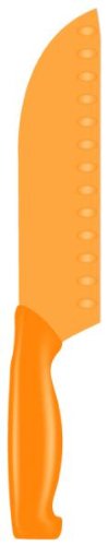 Culinario Mukizu Messer, Santoku-Messer, L&auml;nge 30.7 cm, orange Preisvergleich