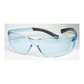 Condor 1FYY2 Safety Eyewear, Frosted, Blue Lens
