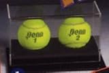 Double Tennis Ball Display Case