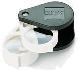 zeiss aplanatic achromatic pocket magnifier loupe  more detail click!