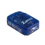Zonet Kvm3324W 4-Port Usb Kvm Switch W Audio + Bluetooth