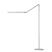 Koncept AR5000-W-SIL-FLR Z-Bar LED Floor Lamp , Warm Light, Silver