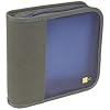 Case Logic - BCW24 - Etui pour 24 CD - plastic souple - Gris et Bleu