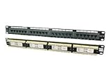 LogiLink Patchpanel 24-Port Cat6 RJ45  48,3 cm (19 Zoll) ungeschirmt schwarz
