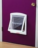  : Pet Door with Security Panel - Large Grey