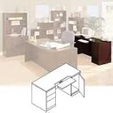 10500 Series Stack-on Storage Unit, Medium Oak, 72'' Wide