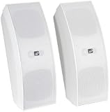 Dayton IO430WT Commercial 70V 3-Way Speaker Pair White
