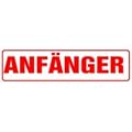 PEMA Magnetschild "Anf�nger" 30 x 8 cm reflektierend