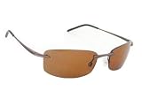 Bolle Meltdown Sunglasses Burnt Copper Frame with Polarized Sandstone Lenses
