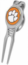 Clemson Tigers Kool Tool With Golf Ball Marker Of 2)
