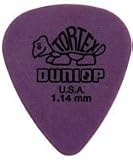 Dunlop Tortex Standard Picks (12 Pack) (Purple, 1.14mm)