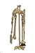 Dollhouse Brass Victorian Fireplace Tools in Miniature
