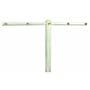 Household Essentials FT-30 Mega Outdoor Clothes-Drying T-Post Pole Assembly
