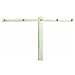 Household Essentials FT-30 Mega Outdoor Clothes-Drying T-Post Pole Assembly