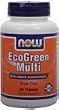 NOW ECOGREEN MULTI with GREEN SUPERFOODS - Tablets