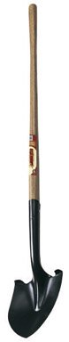AMES 1573100 NATURECRAFT LONG HANDLE ROUND POINT SHOVEL