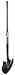 Tools & Hardware : SHOVEL LHRP FLORAL LG