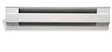 240V, 4 Feet Electric Baseboard Heater in White