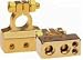 Metra Tsunami Gold Battery Terminal Set, 2-4 & 2-8 Gauge Output Pos & Neg. 24k Gold