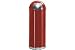 15 Gallon Round Top Waste Receptacle With Galvanized Liner - Red