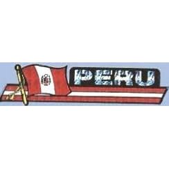 3" x 12" Peru Bumper Sticker