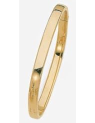 6mm 14k High Polished Bangle Bracelet