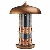 Topflight® 7103-2 Copper Triple Tube Bird Feeder